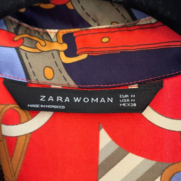 Zara Multicolor Patterned Dress - Picture 3 of 3